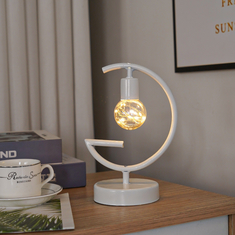 Vintage Iron Table Lamp for Home Decoration