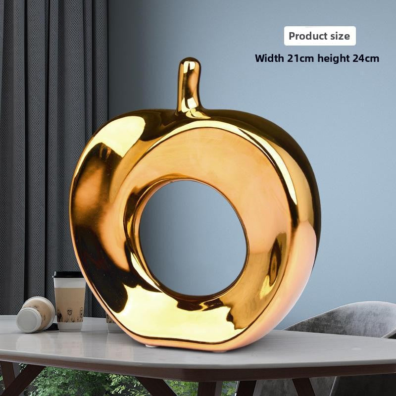 Electroplated Porcelain Home Decor Ornament