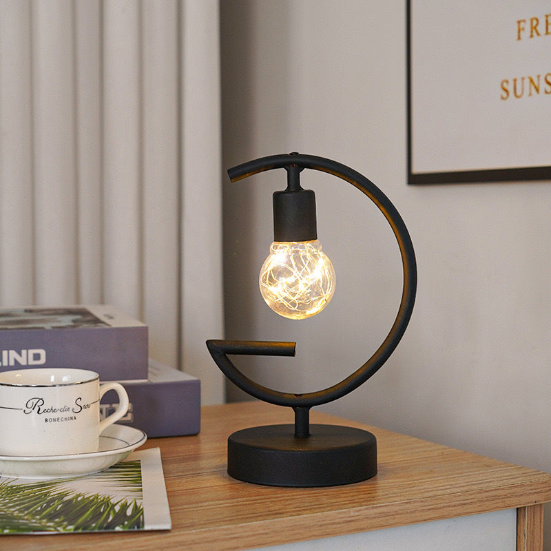 Vintage Iron Table Lamp for Home Decoration